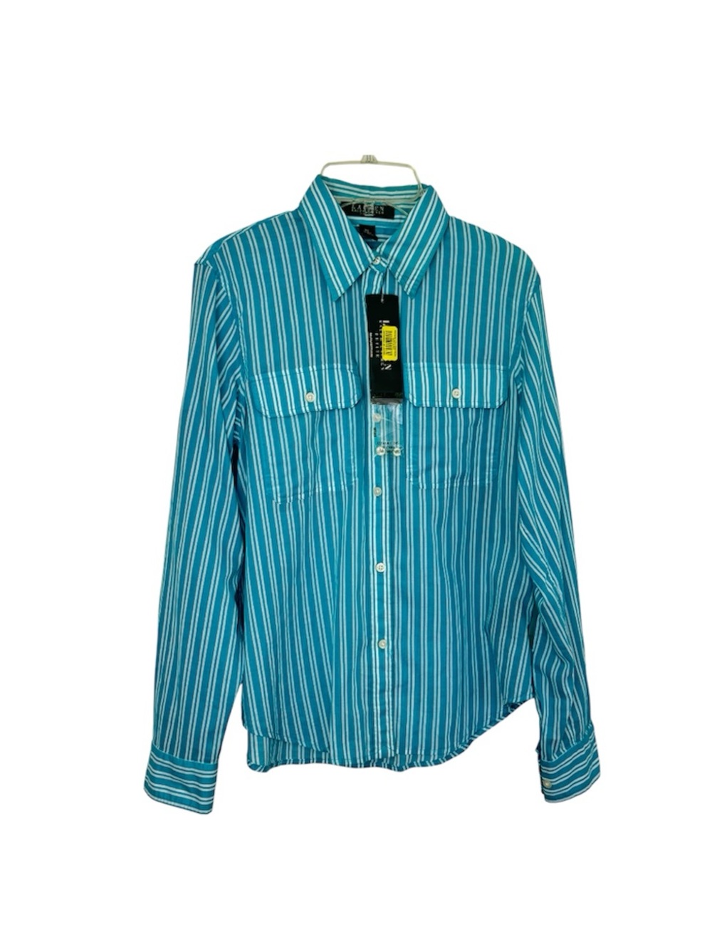Ralph Lauren Striped Button-Up Shirt Long Sleeves Cotton Size S